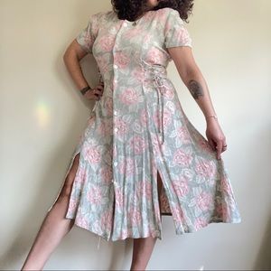 Vintage Floral Dress